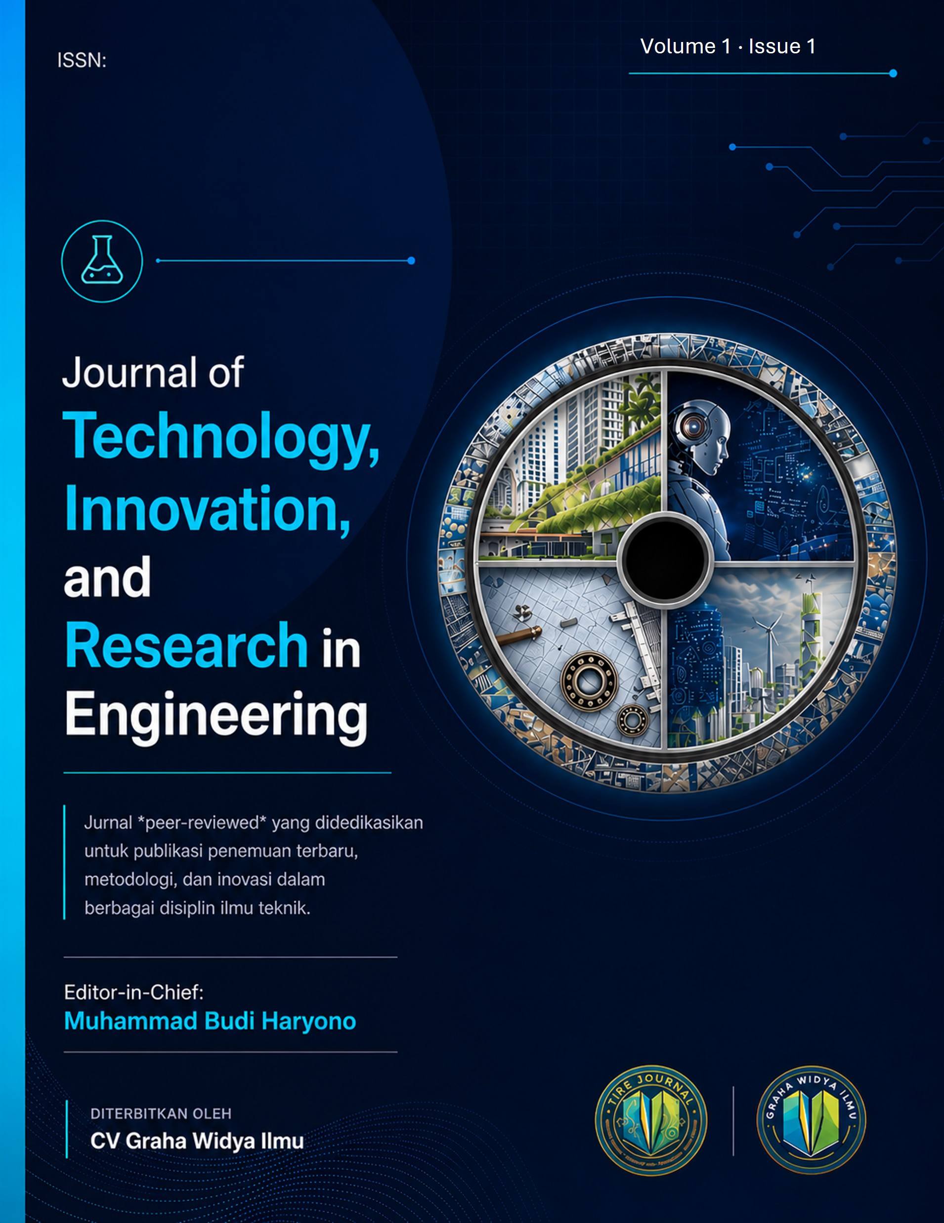 					View Vol. 1 No. 1 (2026): Call for Paper  Journal of Technology, Innovation, and Research in Engineering (TIRE) 
				